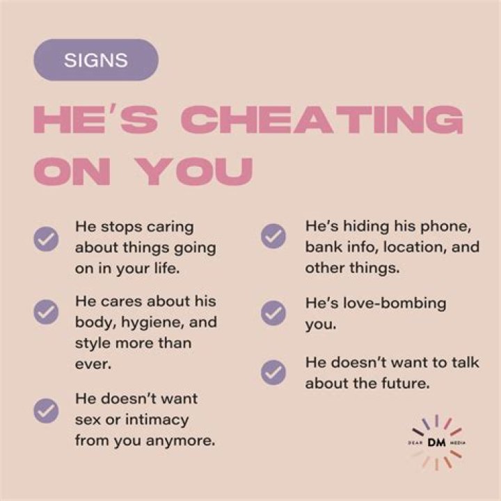 How can you tell if someone is cheating on you in golf?