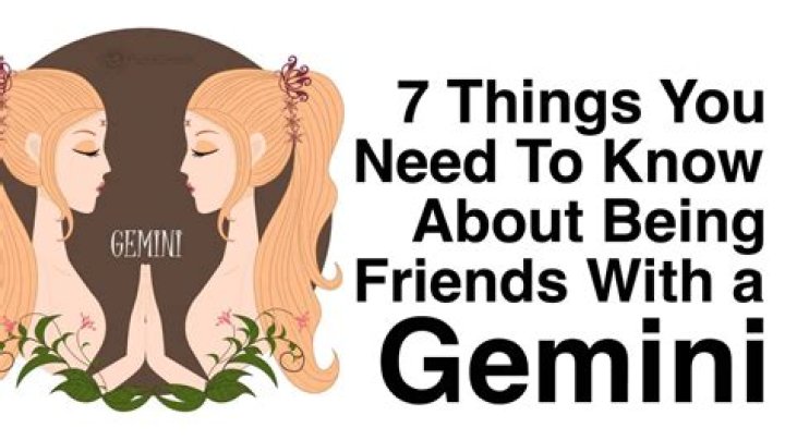 How do Geminis become friends?