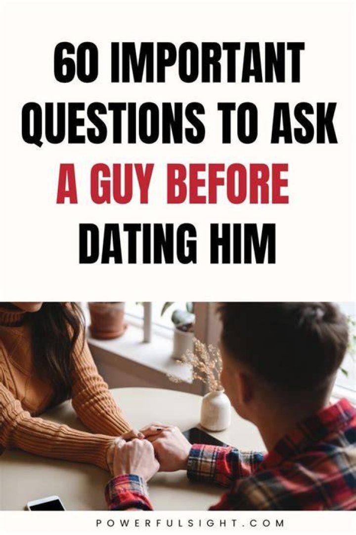 How do you test a guy before dating him?