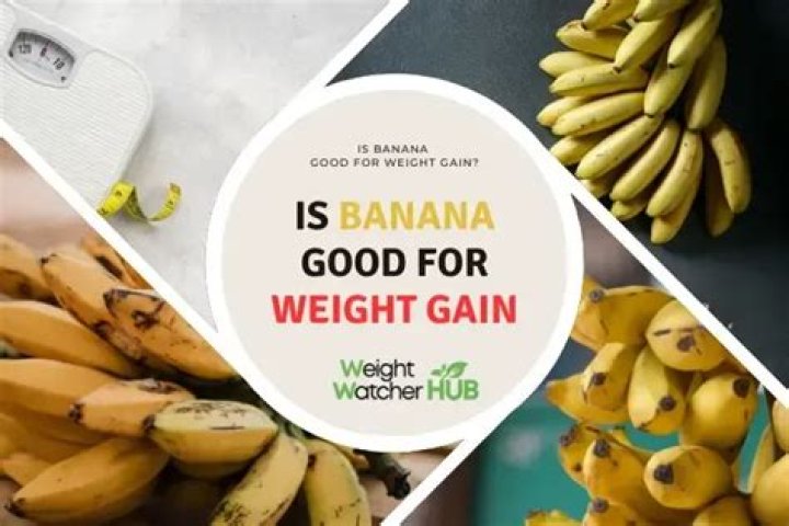 Is banana good for weight gain?