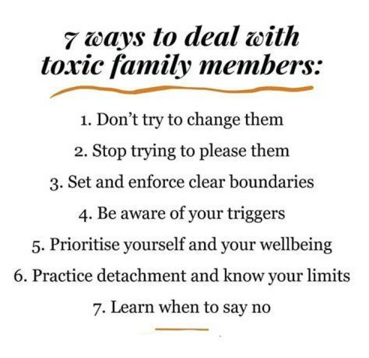 Is it OK to leave toxic family?