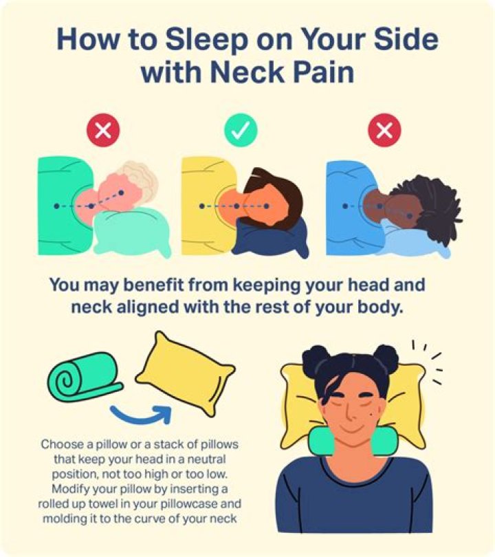 What position should your neck be in when sleeping?