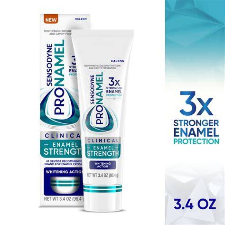 What toothpaste strengthens enamel?